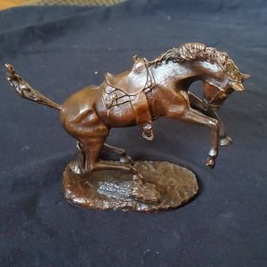 1987 Franklin Mint Horse Bronze.